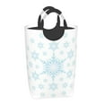 thumbnail image 2 of XMXY Stars Snow Background Rectangular Laundry Basket Organizer , Collapsible Folding Tall Clothes Hampers for Laundry with Handles, 2 of 6
