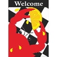 thumbnail image 2 of Jozie B 254 Culinary Crab Applique Flag, Large, 2 of 3