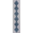 thumbnail image 2 of JONATHAN Y WASHABLE 2 x 8 Runner Rug, Chayton Minimalist Geometric - Gray/Blue, WSH110D-28, 2 of 7