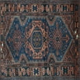 thumbnail image 1 of Ahgly Company Indoor Square Persian Light Blue Traditional Area Rugs, 7' Square, 1 of 4
