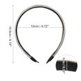 thumbnail image 3 of Unique Bargains 1 Pc Classic Fashion Chain Headband for Women Girls 6.10"x0.79" Rose Gold Tone, 3 of 4