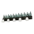 thumbnail image 2 of Meyda Tiffany 178529 Tall Pines 5 Light 48" Wide Vanity Light - Timeless Bronze / Green, 2 of 5