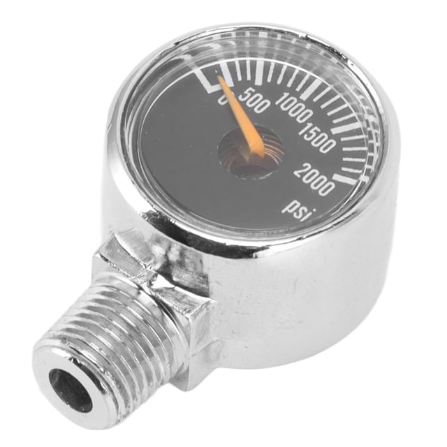 Manómetro de presión de barril C, manómetro de 2000 psi, 1/8 NPT, medidor de presión de barril C, manómetro regulador de presión C, funcionalidad inteligente