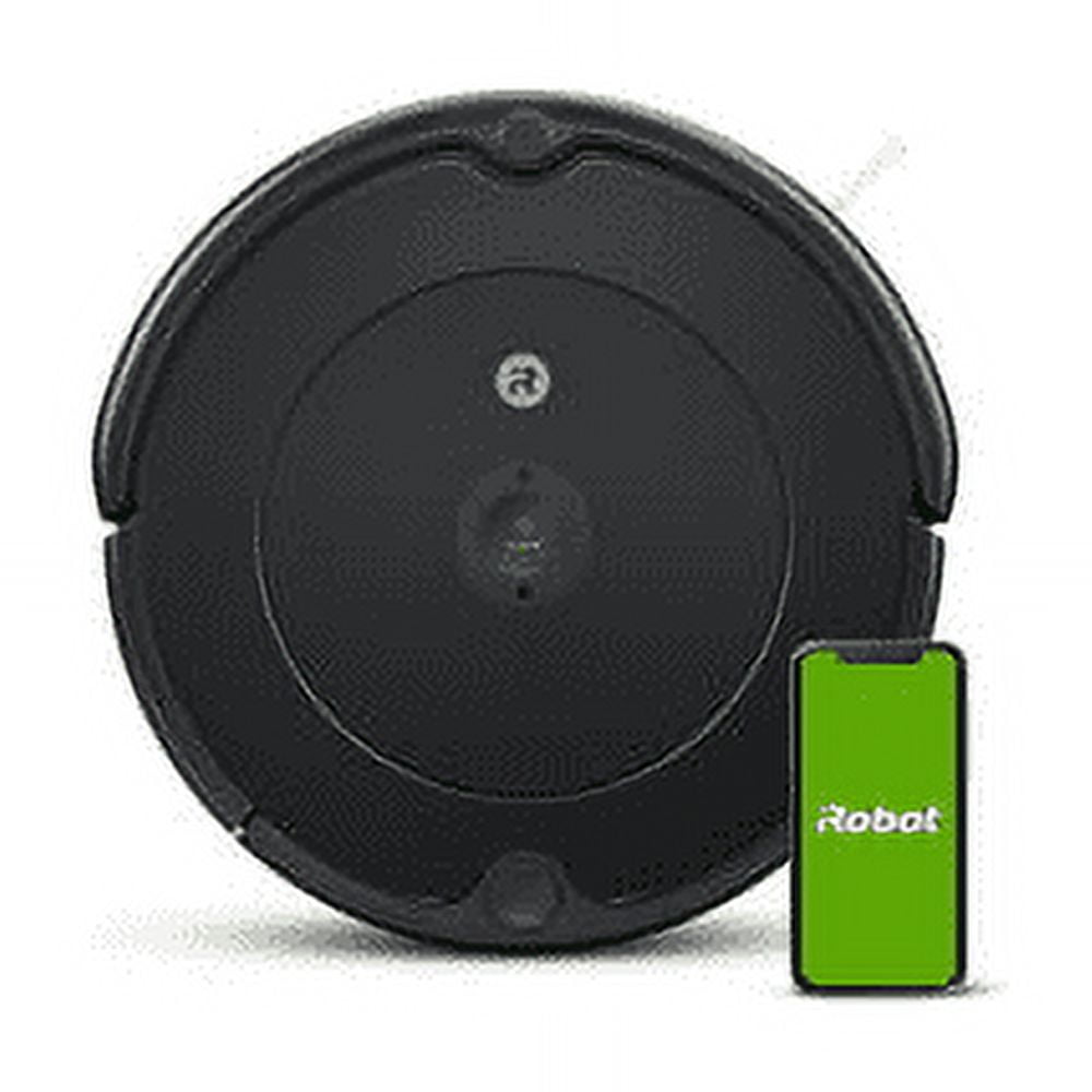 iRobot Roomba 694 Robot Vacuum-Wi-Fi Connectivity, Personalized Cleaning Recommendations, Works with Alexa, Good for Pet Hair, Carpets, Hard Floors, Self-Charging, Roomba 694