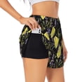 thumbnail image 2 of Haiem Lavender Flowers Women's 2 in 1 Running Shorts - Lightweight Athletic Workout Gym Yoga Breathable Sports Shorts Liner with Phone Pockets-, 2 of 9