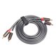 thumbnail image 1 of Bearachild Divisor RCA de 5MM, sistema estéreo profesional, adaptador de enchufe de aleación, accesorios de cámara de vídeo para televisión, Cables de audio/vídeo 3m, 1 of 6