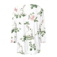 thumbnail image 4 of Pxiakgy T-Shirts de Pâques en Solde pour Femmes, T-Shirts Mode 2025 Décontractés Col Rond Manches 3/4 Amples Mignons T-Shirts Graphiques Drôles Lapin Mignon Pulls Tunique Blouse en Coton, 4 of 5