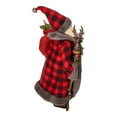 thumbnail image 3 of Kurt Adler 18-Inch Kringle Klaus Red and Gray Santa, 3 of 4