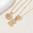 thumbnail image 1 of FcBaudy 2 Pack Colliers Pendentif Lettre Initiale un Collier, 1 of 1