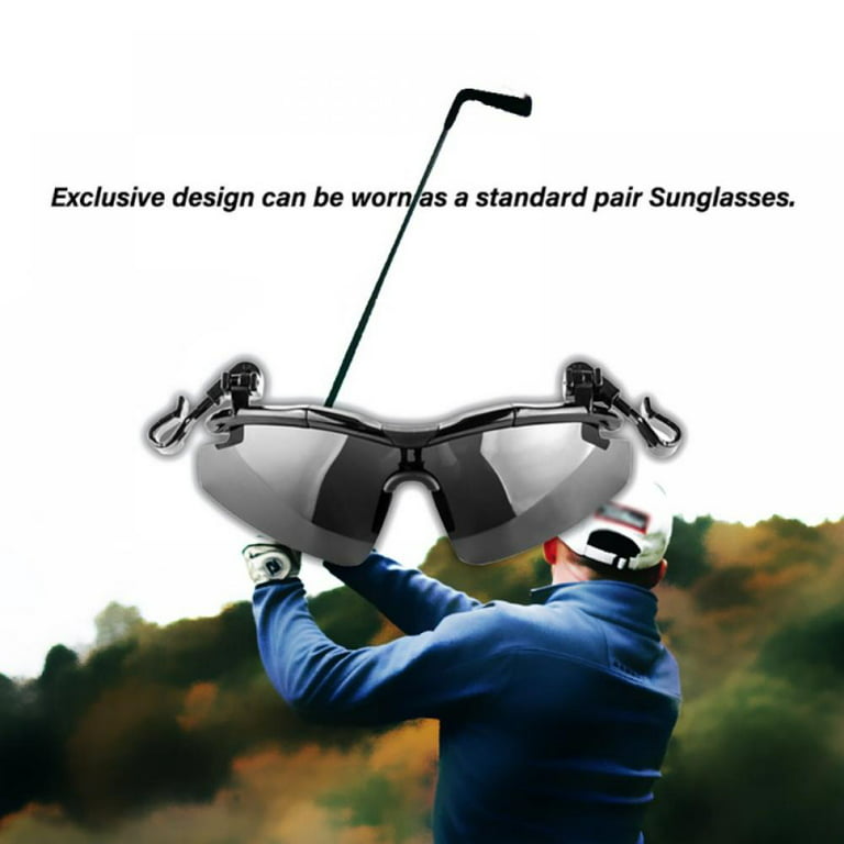 Outdoor Polarized Fishing Glasses Hat Visors Sport Clips Cap Clip