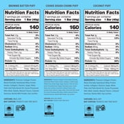 BUILT Bar Puff Protein Snack Bars, Protein Variety Pack, Breakfast Bars & Snacks - 12 Pack