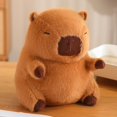 thumbnail image 1 of Capibara de peluche de juguete, animal de peluche, lindo muñeco Capella, disfraz, sombrero, capibara, regalo de cumpleaños y Navidad para niños, 1 of 5