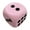 Pink, variant on Blue Holiday Dice For Party Fun With Bright Colors And Safe Material For All Ages