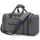 thumbnail image 1 of Bolsa de lona Gonex de 50 litros ampliable para viajes, color gris, 1 of 6
