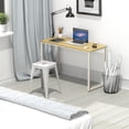 thumbnail image 2 of Mission 40-Inch Home Office Computer Desk, Espresso, 2 of 8