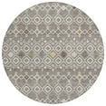 thumbnail image 2 of Addison Rugs Chantille Indoor/Outdoor Transitional Southwest Taupe Washable Round Rug, 8' x 8', 2 of 6