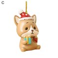 thumbnail image 3 of CSChome Elephant Hanging Decoration Christmas Tree Pendant Cute Elephant Design, Vibrant Colors, Long lasting Acrylic Hanging Decoration, 3 of 7