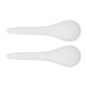 thumbnail image 2 of 2 uds piel Gua Sha herramienta raqueta en forma de puntos de acupuntura masaje alivio del estrés herramienta de raspado corporal blanco, 2 of 8