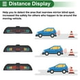 thumbnail image 5 of Unique Bargains Reverse Backup Radar System Reverse Parking Sensors 8pcsParking Sensors, 5 of 8