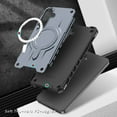 thumbnail image 3 of Allytechgroup Case for Samsung Galaxy S23 FE, [Compatible with Magsafe] Wireless Charging Shell with Card Pockets [Military Grade Drop Protection] Rugged Hard Back & Shockproof TPU Cover, Gray, 3 of 12