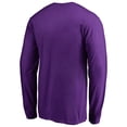 thumbnail image 3 of Men's Purple TCU Horned Frogs Knuckle Up Long Sleeve T-Shirt, 3 of 3