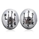 thumbnail image 3 of 5/6 Speed Car Gear Knob Cap Cover Shift Lever Head Cover For Renault Clio Twingo Scenic Megane Ii 1996-2011 Gear Shift Knob, 3 of 5