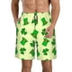 thumbnail image 1 of Fotbe St. Patrick's Day Trajes de Baño Estampados para Hombre, Shorts de Verano de Secado Rápido, Ropa de Playa, Bañadores-Small, 1 of 6