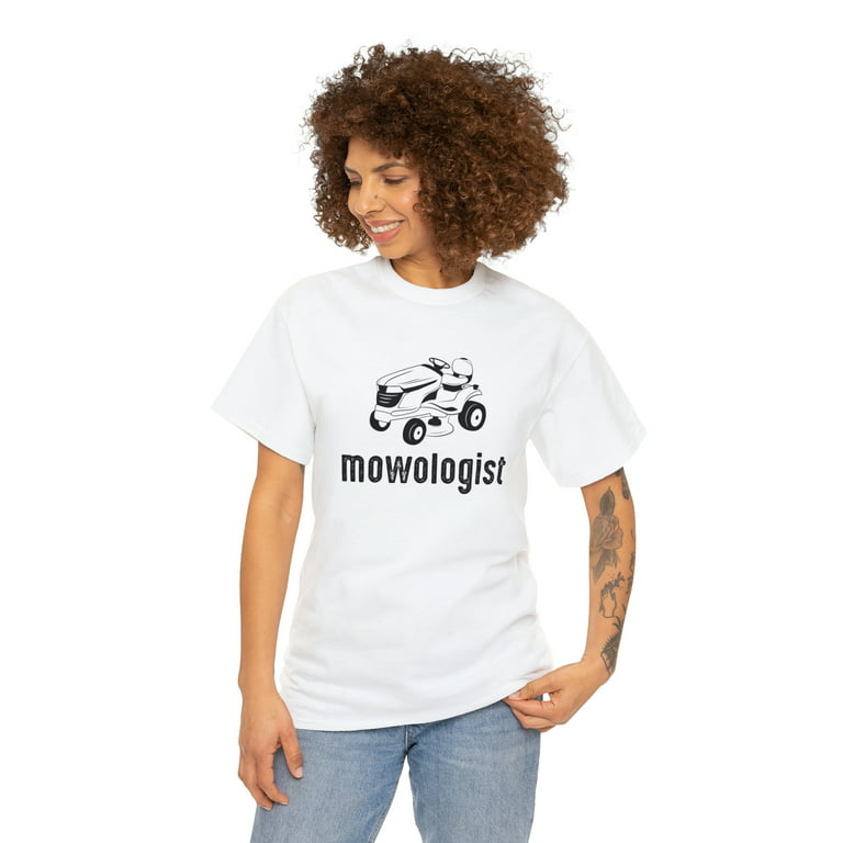 Mowologist v1 Riding Mower Shirt - Funny Lawn Mowing Gift For Dad