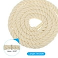thumbnail image 2 of Uxcell Natural Cotton Craft Rope 30ft, All-Purpose Braided Cord String, Clothes-line Rope, Beige 1 Pcs, 2 of 7