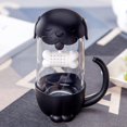 thumbnail image 3 of Creative Tea Infuser Cup With Lid Cute Dog Strainer Travel Coffee Mug, 3 of 5