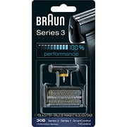 Braun Series 3 30B Foil & Cutter Replacement Head, Compatible with 7000/4000 range of shavers; and Previous Generation Series 3