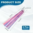 thumbnail image 2 of Uxcell Bike Streamers Colorful Bike Tassels Scooter Handlebar Streamers Bicycle Tassel Ribbon for Girls Bicycle Tricycle Handles Accessory (Purple/Red/Blue, Pack of 4), 2 of 6