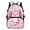 Pink Daisy Axolotl, variant on Yuyamidu Capybara School Backpack for Girls Kids Bookbag for Elementary Middle School, Leopard Print Casual Back Packs Lightweight Bookbag Outdoor Daypack
