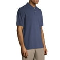thumbnail image 4 of George Men's Pique Stretch Polo Shirt, 4 of 6