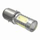 thumbnail image 2 of LED White Light Bulb for Motorcycle ATV Moped Bike Headlight 12V BA20D H6 4-COB, 2 of 5