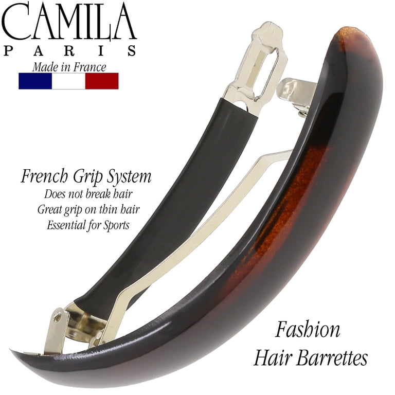 French Hair Barrette Clip for Girls Women Thick Curly Wavy Long Hair Amazon.com : Camila Paris MP802 French Hair Barrette Clip  main image 3