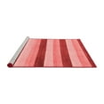thumbnail image 2 of Ahgly Company Machine Washable Indoor Square Solid Red Modern Area Rugs, 7' Square, 2 of 4