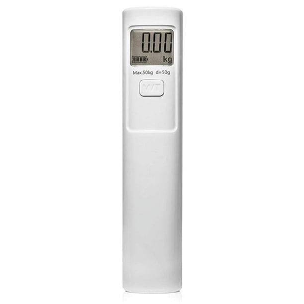 Equipaje de Mano Escala de Generación de Energía 50kg 50g Portátil Manual Digital Colgante Equipaje Escala de Peso Sin Necesidad de Batería