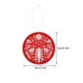 thumbnail image 2 of Christmas Decorations Clearance!! Christmas,round Pendants,Santa Claus,Christmas Tree,window Decorations, 2 of 7