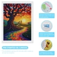 thumbnail image 3 of Diamond Art Kits for Adults - Sunset Tree Vibrant Pathway Landscape 5d Diamond Painting for Adults, Diamond Art for Adults Beginners, Frameless Diamond Painting Kits for Adults for Home Wall Decor, 3 of 7