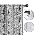 thumbnail image 4 of Blackout Kids Curtains,Boho Bohemia Geometric Line Art Childrens Insulated Curtains Set Of 2,Bedroom Essentials,Toddler Room Decor 52"x84"(132x213cm), 4 of 4