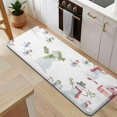 thumbnail image 5 of White Christmas Snowman Pattern Kitchen Rug Mat,Kitchen Runner Rugs Non Skid Washable,Decorative Kitchen Floor Mats for Kitchen,Sink,Laundry,17"x47.2", 5 of 7