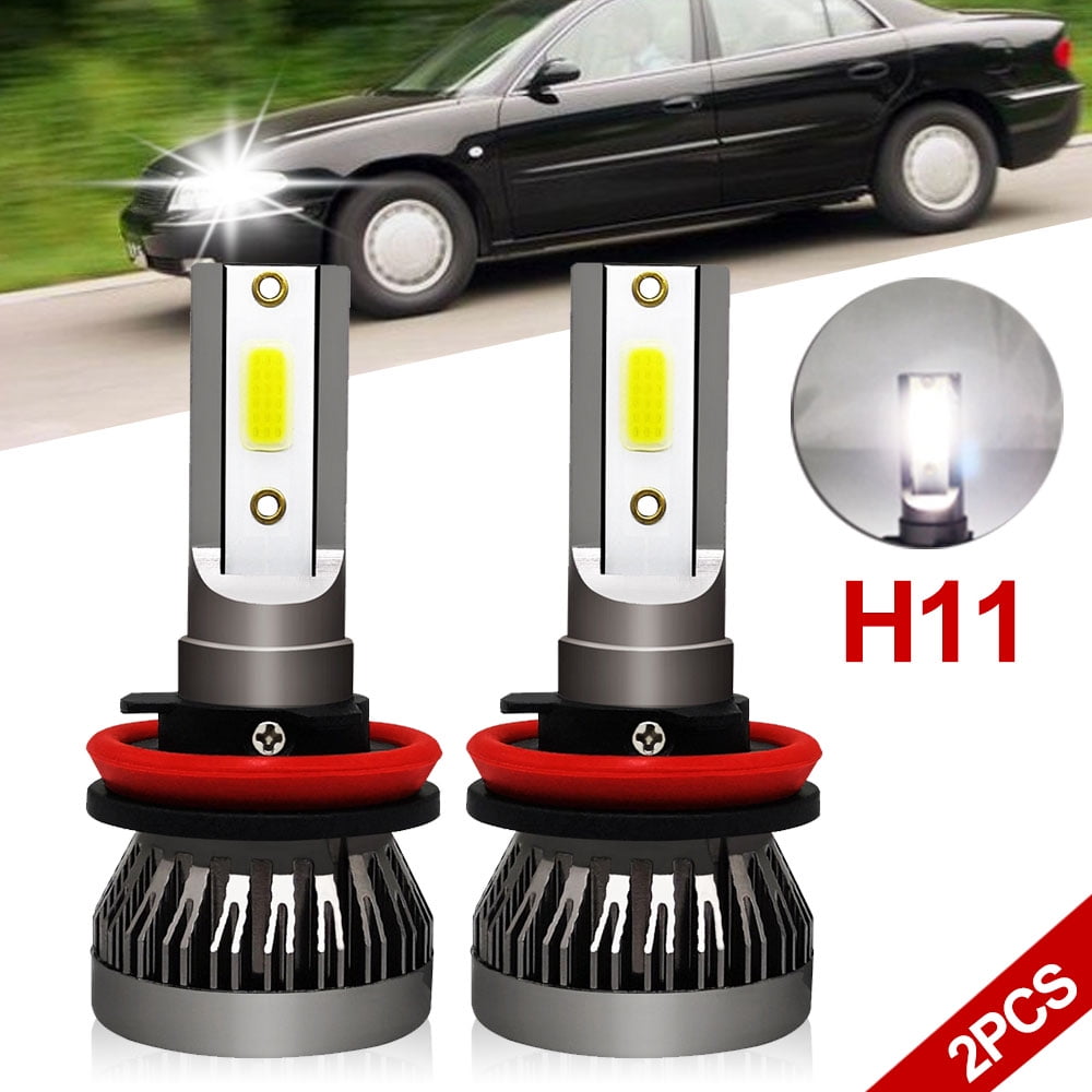 2x H8 H9 H11 Super Bright CREE LED Headlight Fog Driving Bulbs Kit 6000K White