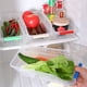 thumbnail image 4 of unbranded 8Ud Cajas De Plástico Para Almacenaje En Refrigerador Con Apilable Y Asa Frontal Multicolor, 4 of 8