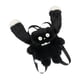 thumbnail image 4 of Mochila de peluche con forma de conejito, regalo de cumpleaños, correa ajustable para el hombro, moda, suave, informal. Negro, 4 of 9