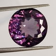 thumbnail image 2 of Natural Alexandrite Gemstone 10 Carat Round Cut Bi Color Stone, 2 of 2