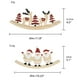 thumbnail image 3 of Adornos De Madera De Navidad Árbol De Navidad Decoración Colgante Madera Santa Claus Elk Adornos Regalo Para Windows Escritorios Jardines Kearding HA038449-00, 3 of 6