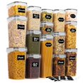 thumbnail image 1 of Contenedores de almacenamiento de alimentos Vtopmart, 15 unidades, sin BPA, con tapas, 1 of 9