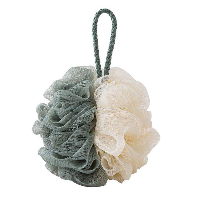 Esponja de baño para ducha, bola de esponja para fregar el cuerpo de red suave, puf de malla duradera, esponja de esponja para baño, esponja para lavar el cuerpo Shuxiu Wang 8390615163033