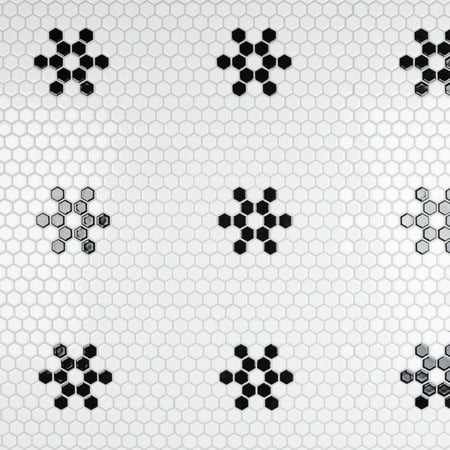 Merola Tile Fxlm1hg Metro - White Snowflake